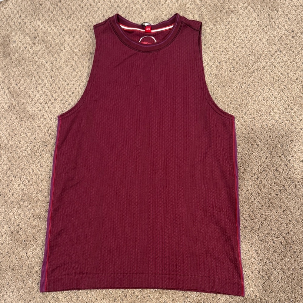 Wilson Maroon Basketball Tank